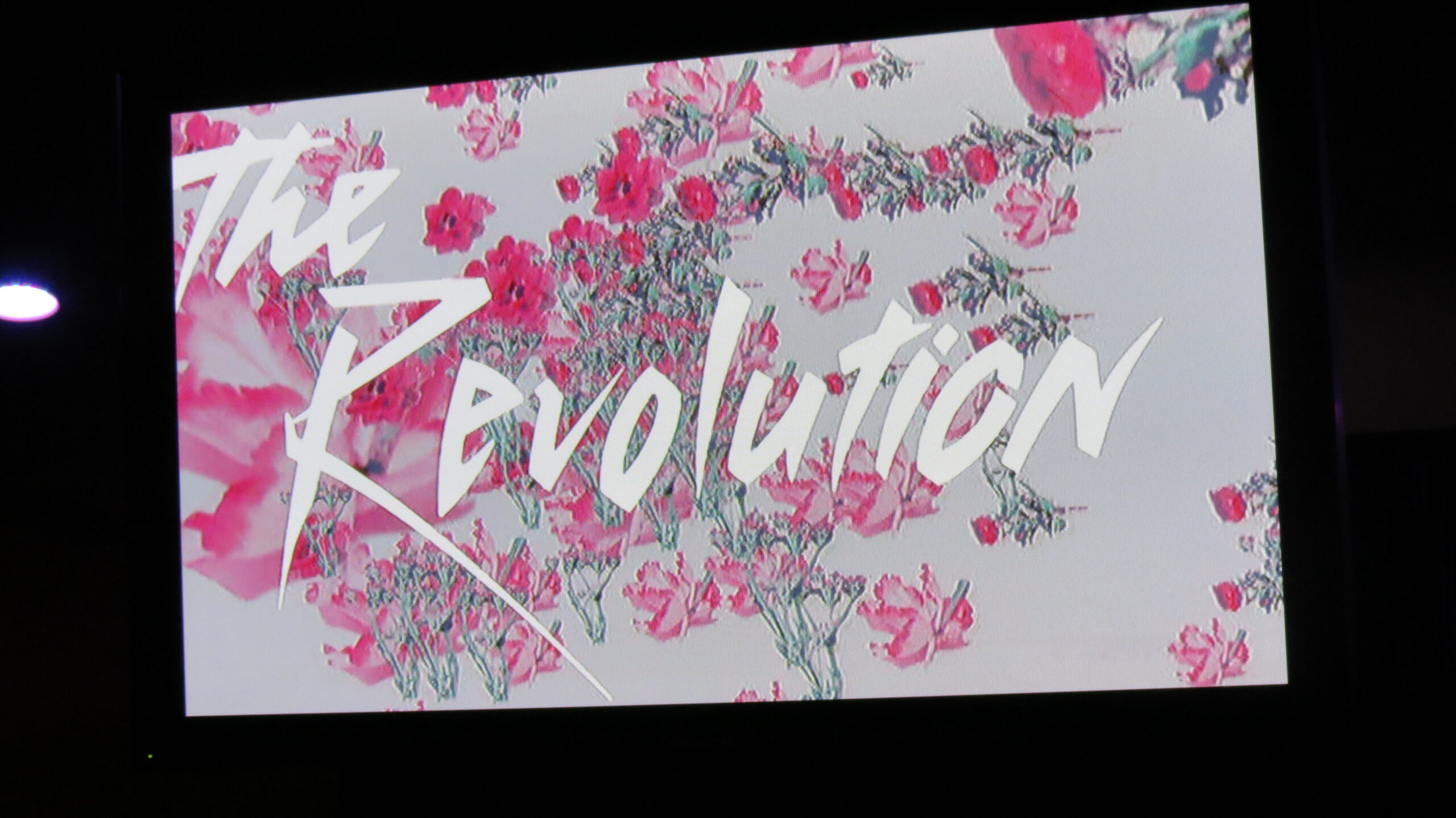 Visuel présenté sur les TV