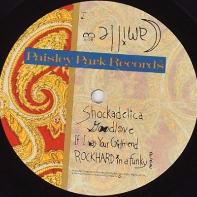 Camille - label de la face B du vinyle